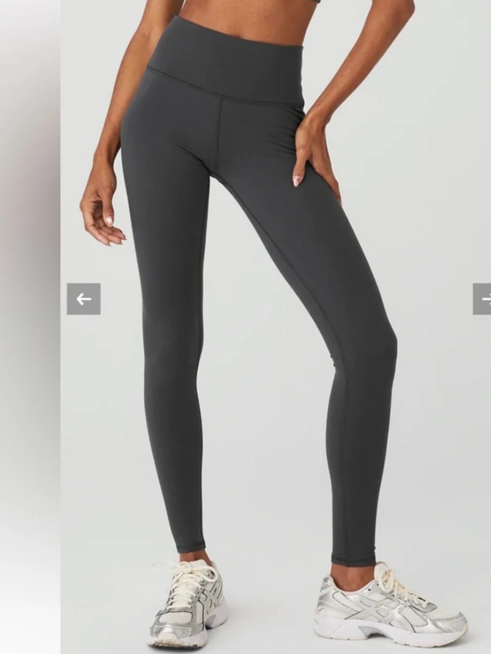 ALO yoga High-Waist Charcoal Gray Active Leggings